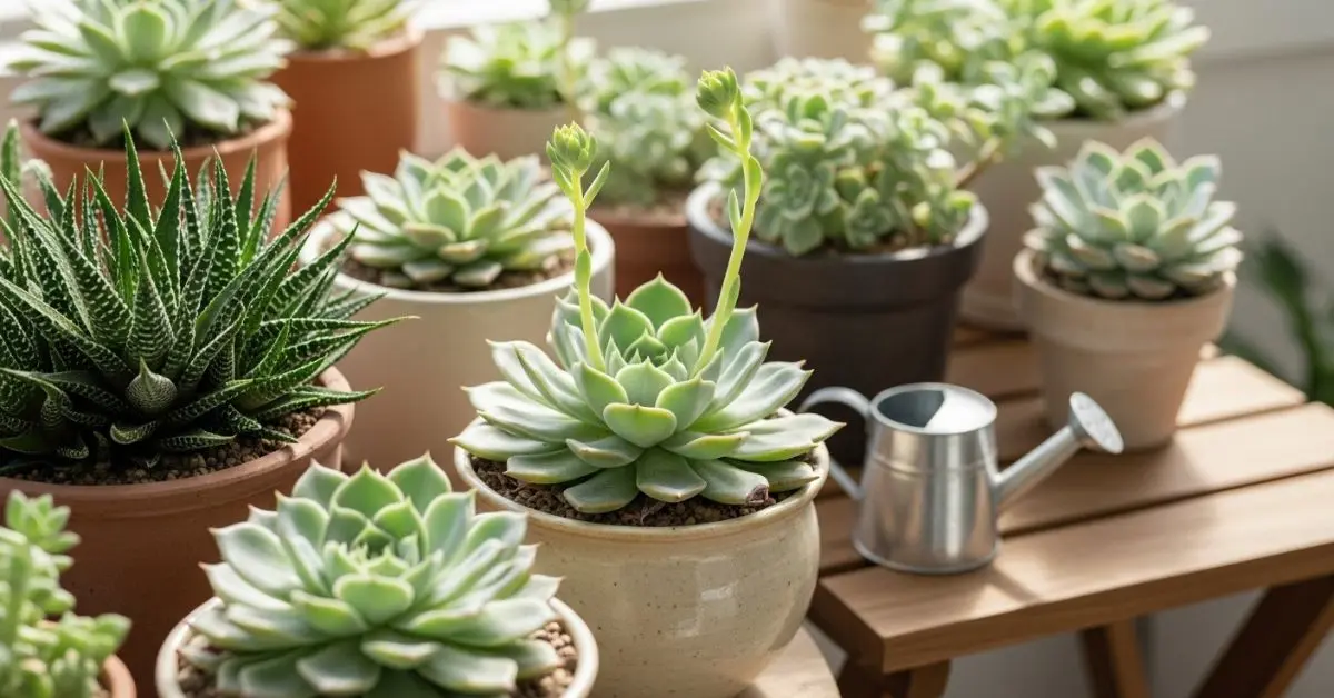 como cuidar de plantas suculentas