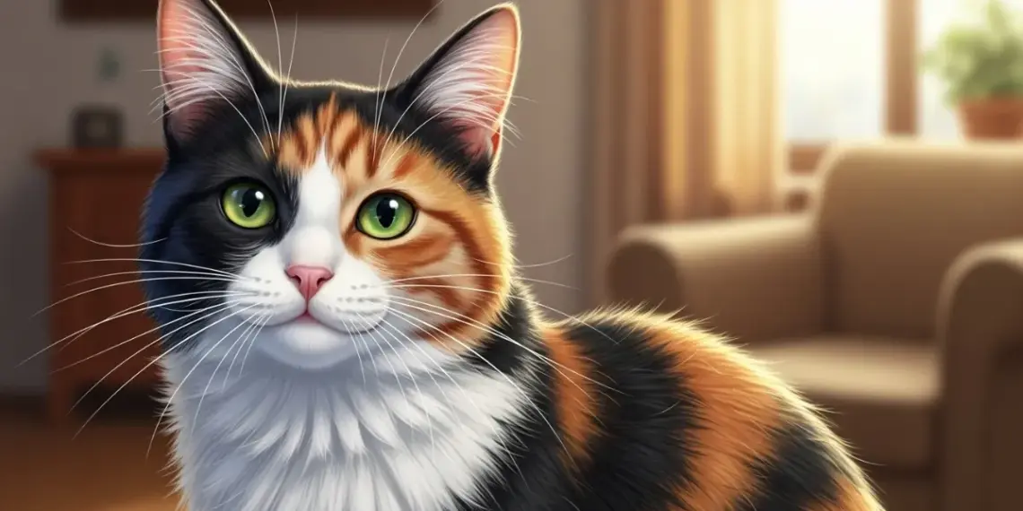 como saber se o gato é fêmea pela cor