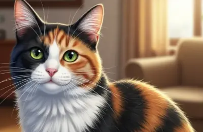 como saber se o gato é fêmea pela cor
