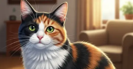 como saber se o gato é fêmea pela cor