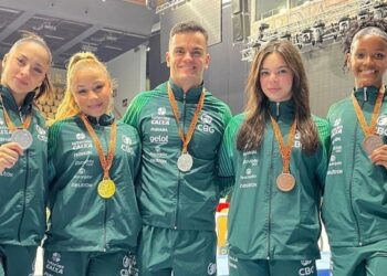 Ginástica Brasileira Brilha na Hungria: Cinco Medalhas Conquistadas