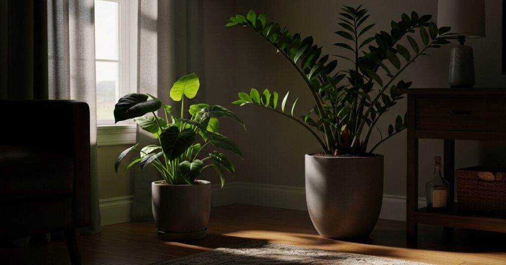 plantas que não precisam de sol