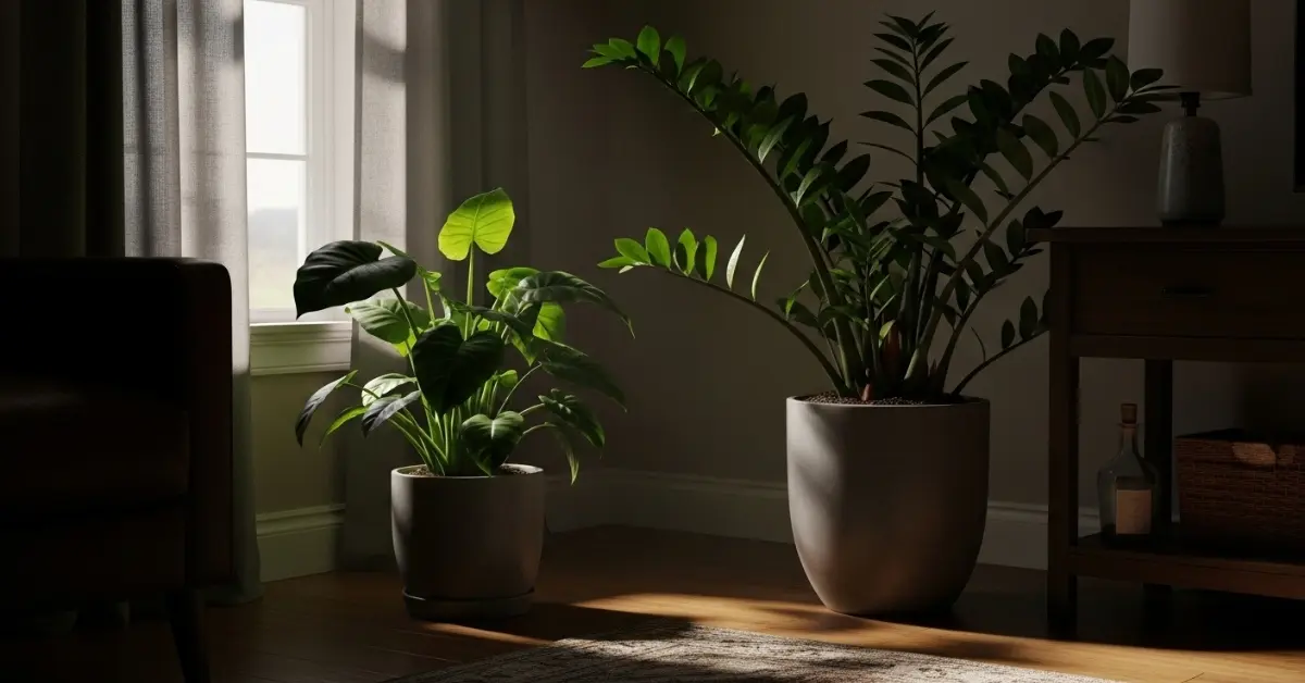 plantas que não precisam de sol
