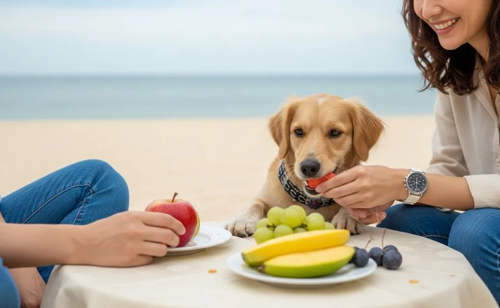 Cachorro pode comer fruta