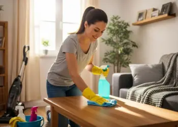 Cronograma de limpeza doméstica