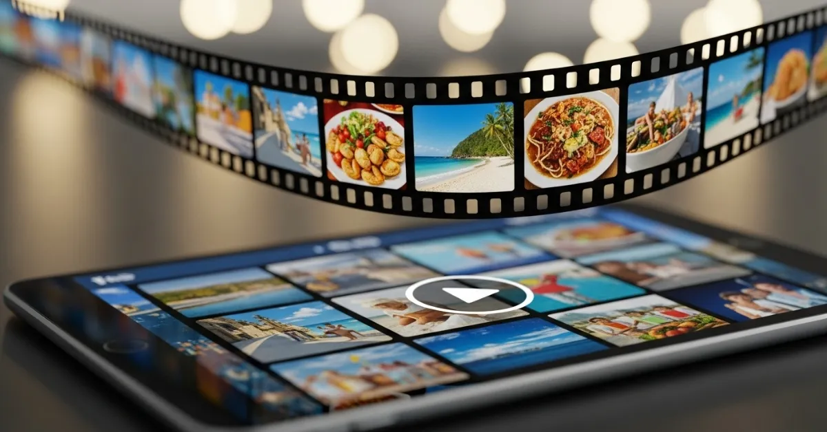 como fazer vídeo com foto ilustrado como fazer vídeo com foto ilustrado