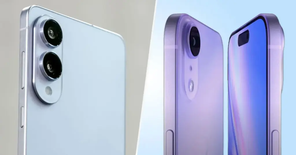 iPhone Air e Galaxy S25 Edge