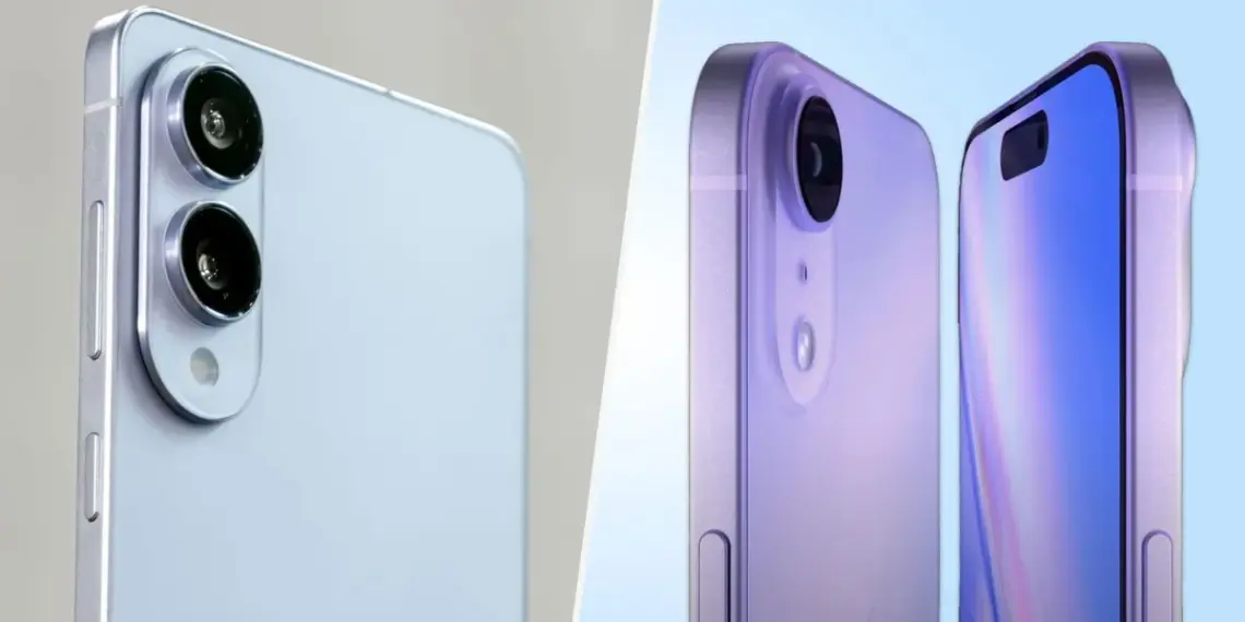 iPhone Air e Galaxy S25 Edge