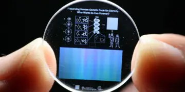 memória em vidro 5D