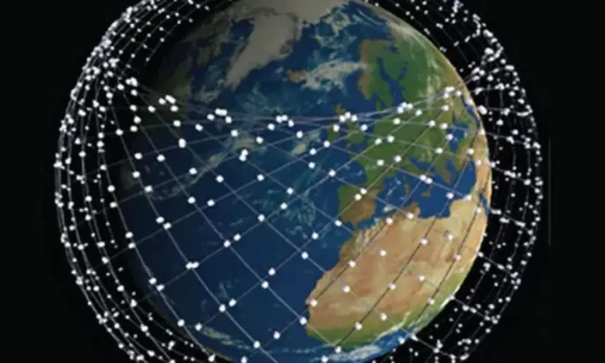 satélite da Starlink