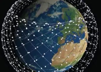 satélite da Starlink