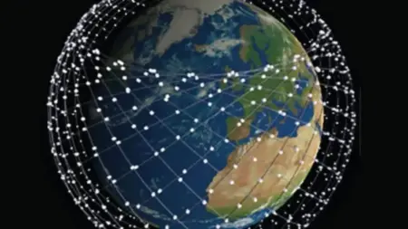 satélite da Starlink