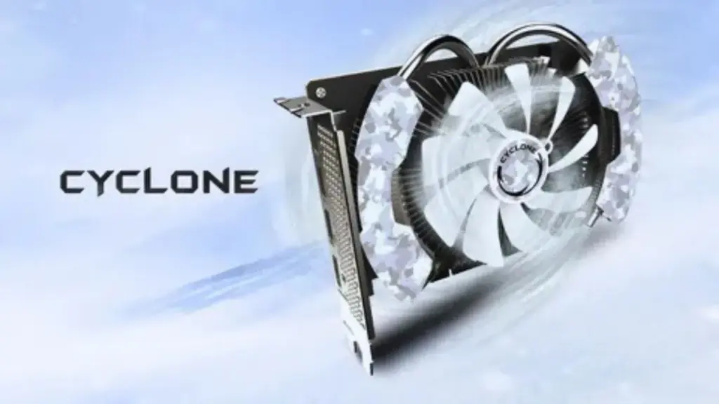 GPU RTX 5060 iChill na cor branca