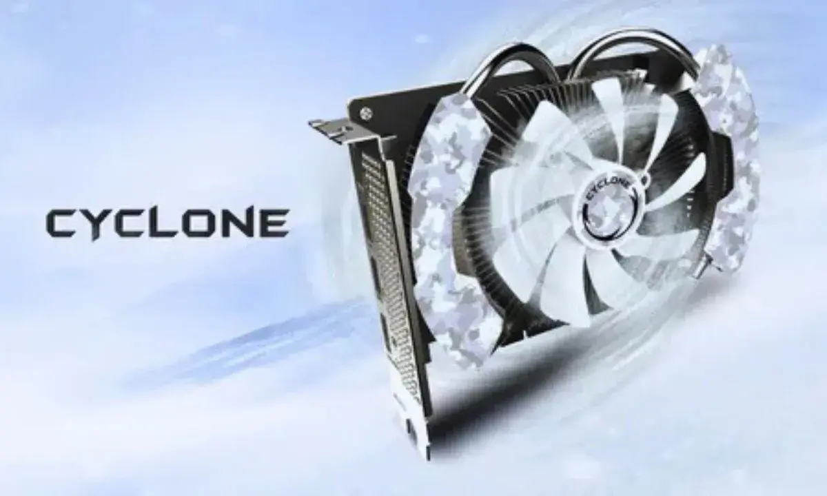 GPU RTX 5060 iChill na cor branca