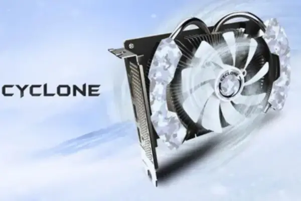 GPU RTX 5060 iChill na cor branca