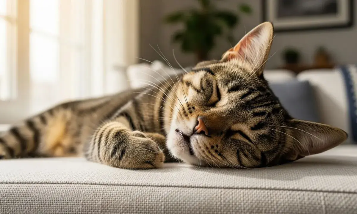 gato dorme tanto