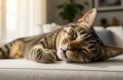 gato dorme tanto