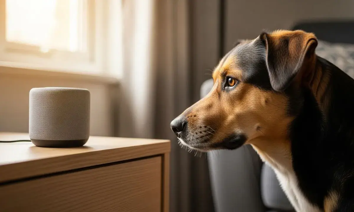 pets reagem a vozes eletrônicas