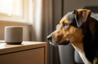 pets reagem a vozes eletrônicas
