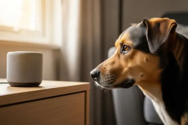 pets reagem a vozes eletrônicas