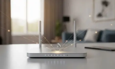 Rede Wi-Fi doméstica rápida e segura