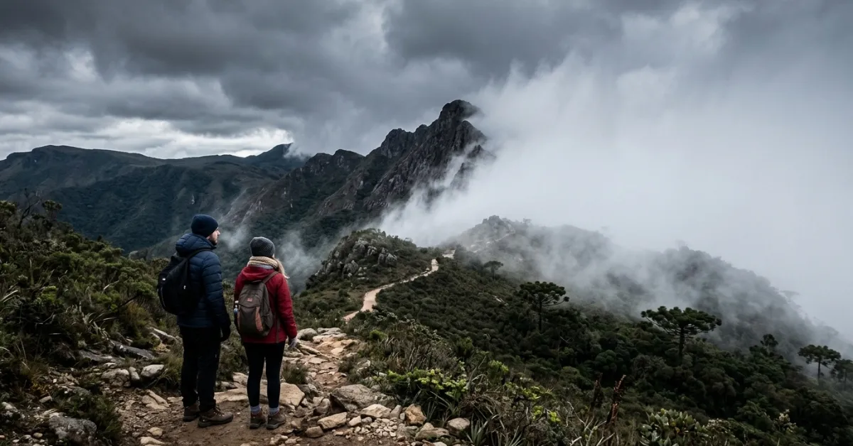 Frente fria chega em Minas Gerais