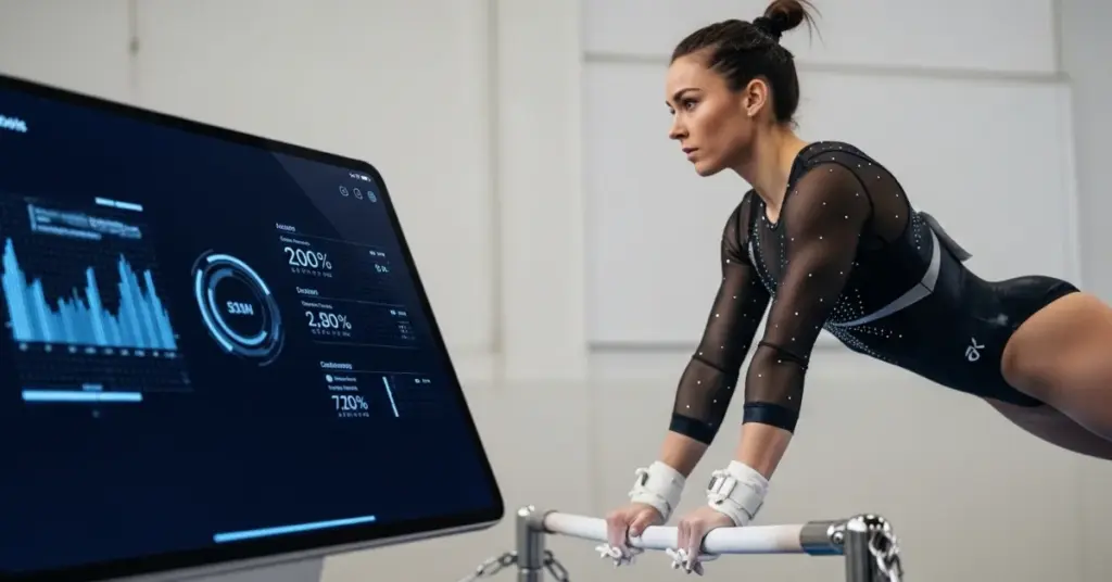 A influência da tecnologia na ginástica cresce 40% em 2026 tecnologia na ginástica