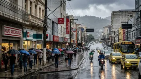 Defesa Civil Mantem Alertas em Juiz de Fora