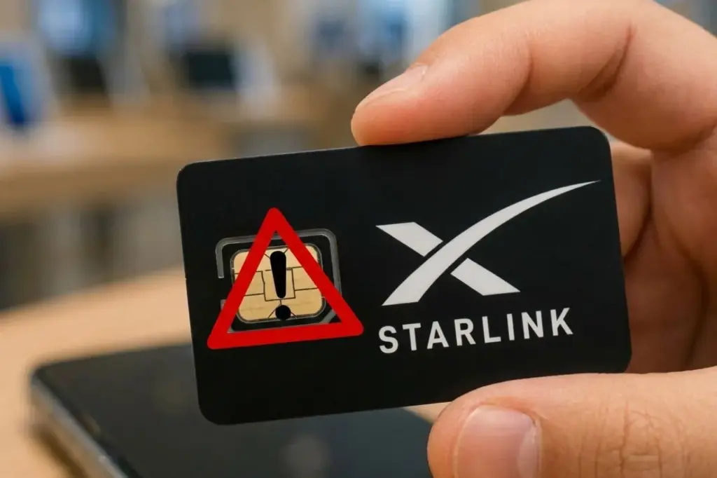 Golpe do Chip Starlink