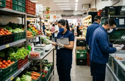 Mercado interditado São Mateus JF