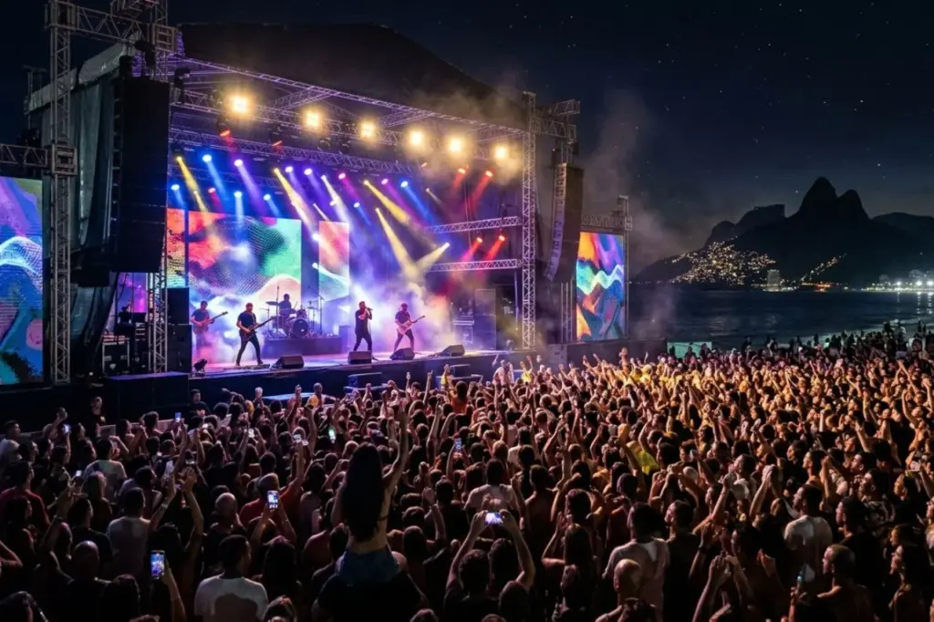 Show da Shakira copacabana