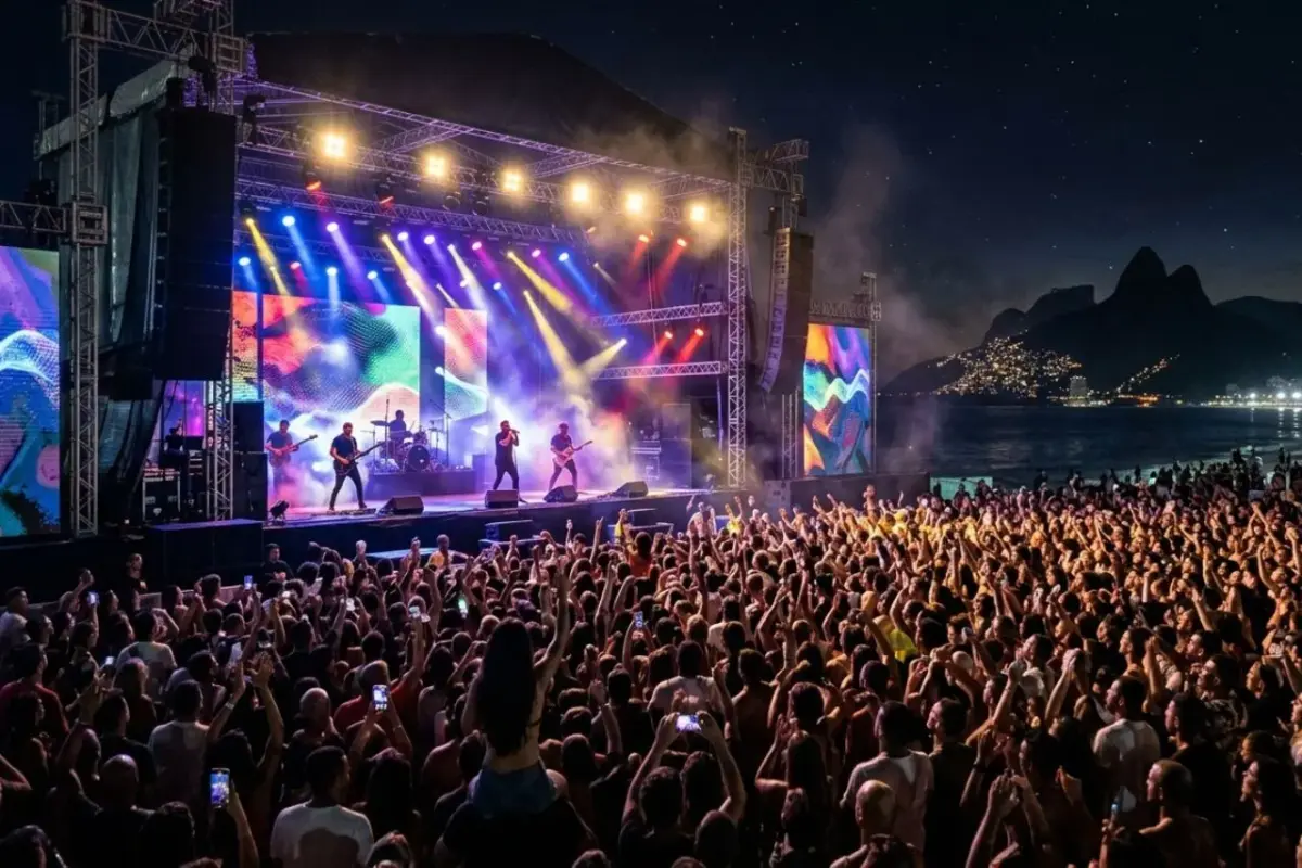 Show da Shakira copacabana