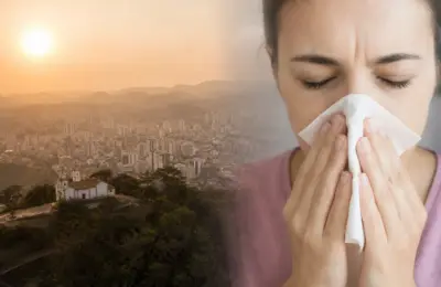 Baixa umidade do ar em Minas Gerais exige cuidados com a saúde