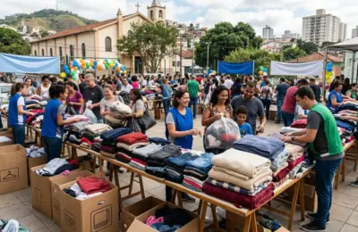 Campanha de agasalhos e cobertores em Juiz de Fora chega a 50% das metas até junho