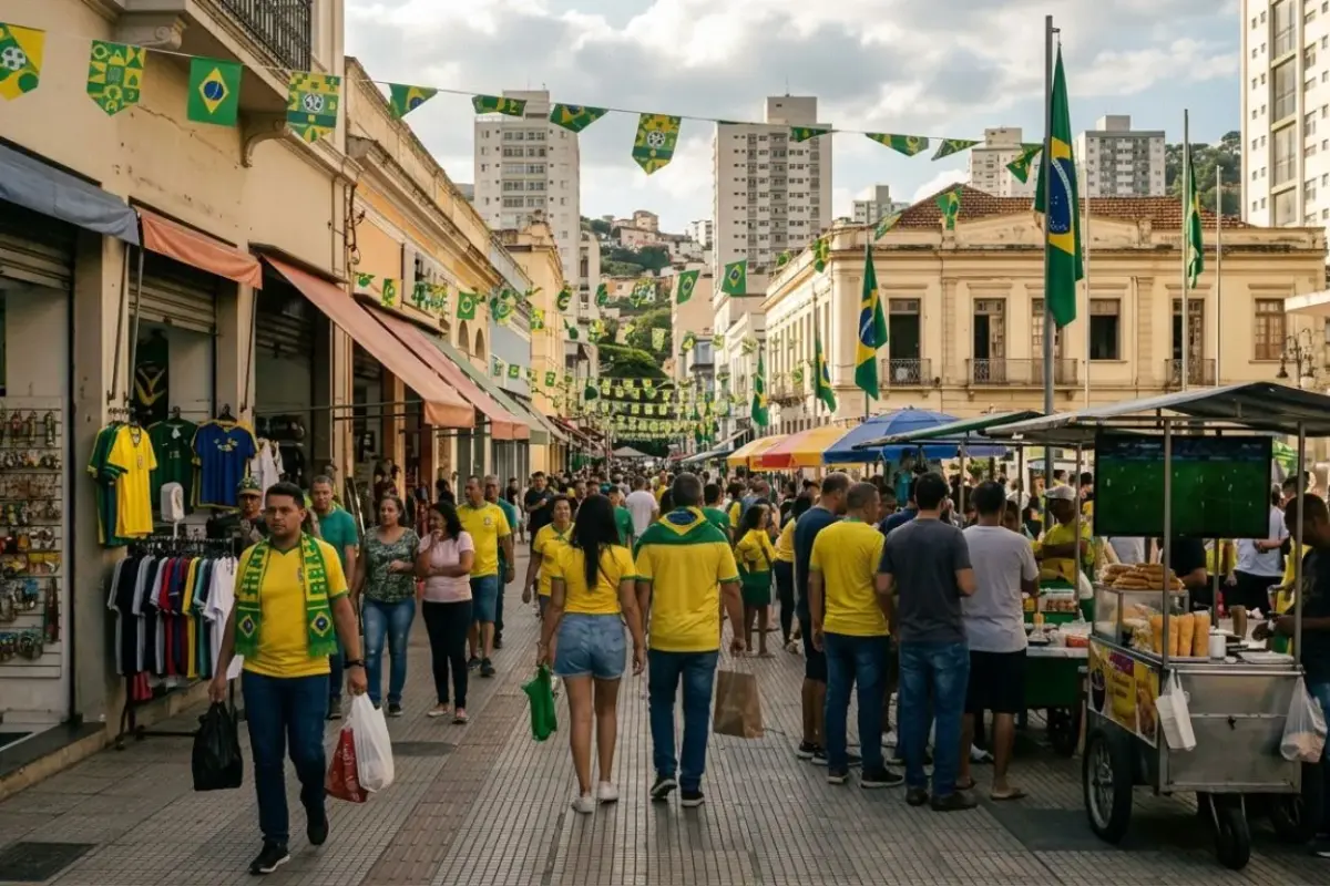 Comércio de Juiz de Fora se prepara para a Copa 2026