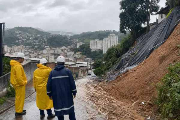 Chuvas em Juiz de Fora: prefeitura reforça ações para reduzir riscos em áreas vulneráveis