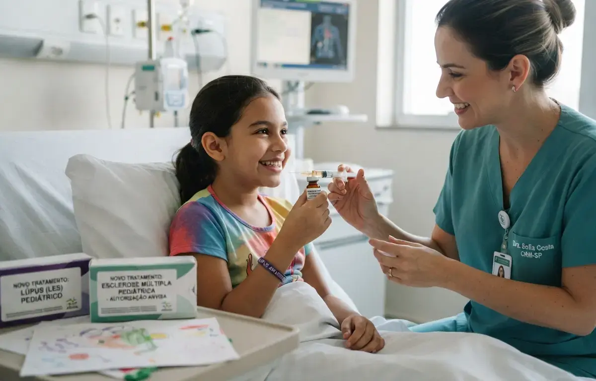 Anvisa autoriza novos medicamentos pediátricos para lúpus e esclerose múltipla
