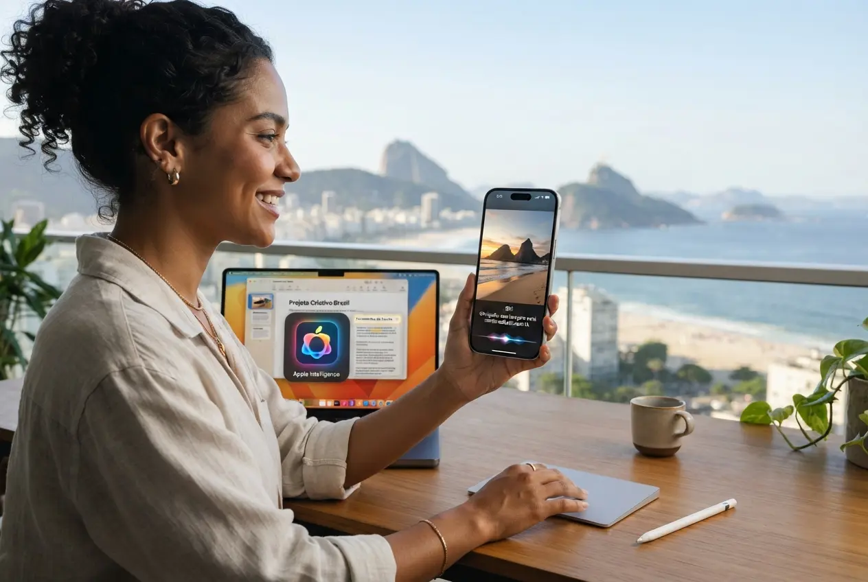 Apple Intelligence no Brasil e novos recursos | Noticias Net Apple Intelligence no Brasil e novos recursos