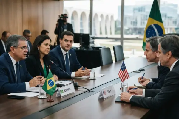 Brasil mantém posição e afirma que continuará negociando tarifas impostas pelos EUA