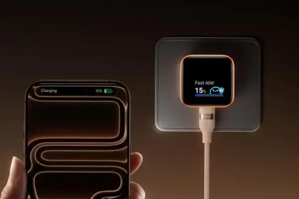 Carregador Anker Nano 45W com tela inteligente retorna ao preço promocional de US$ 25,99