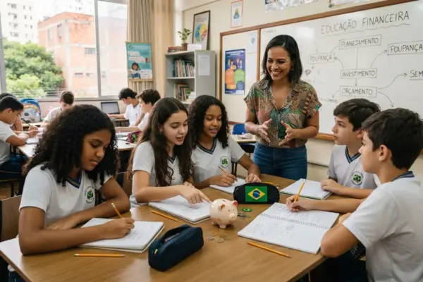 Educação financeira poderá ser incluída oficialmente no currículo escolar brasileiro