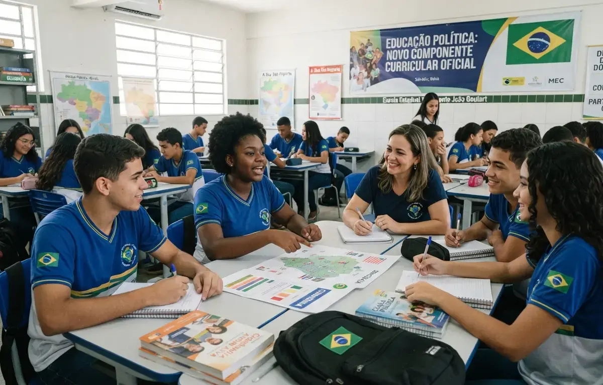 Educação política é incluída oficialmente no currículo escolar brasileiro