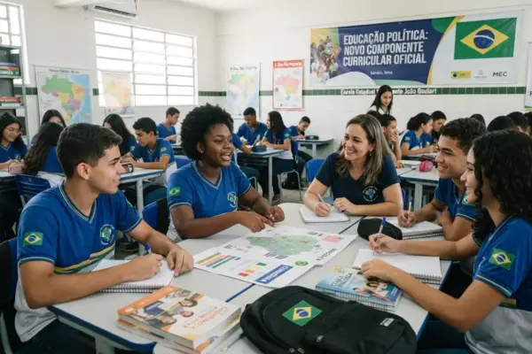 Educação política é incluída oficialmente no currículo escolar brasileiro