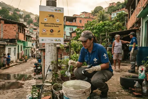 El Niño eleva risco de surtos de dengue e chikungunya no Brasil