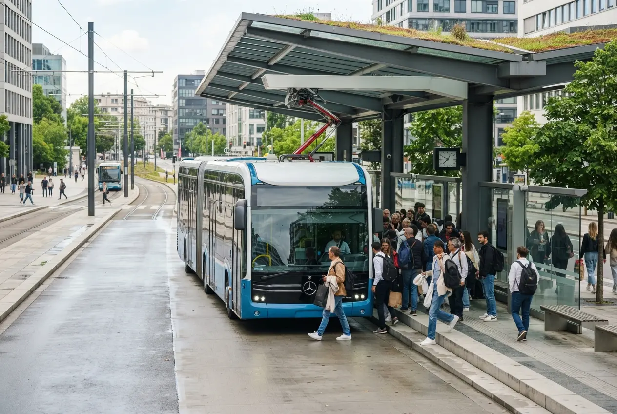 Eletromobilidade no transporte público 