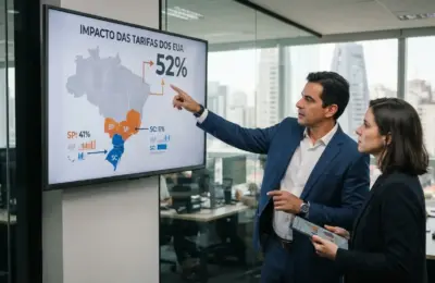 Estados de São Paulo e Santa Catarina concentram 52% do impacto de novas tarifas dos EUA