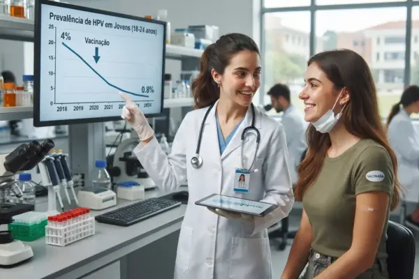 Estudo revela queda na prevalência de HPV entre jovens após vacinação