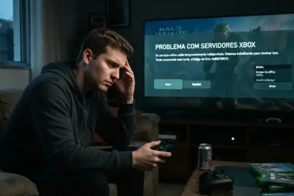 Falha global nos serviços do Xbox causa instabilidade para jogadores