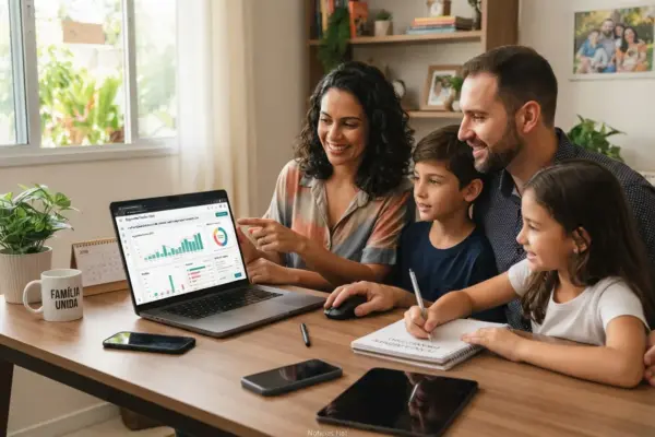 5 estratégias essenciais para dominar suas Finanças digitais familiares 2026