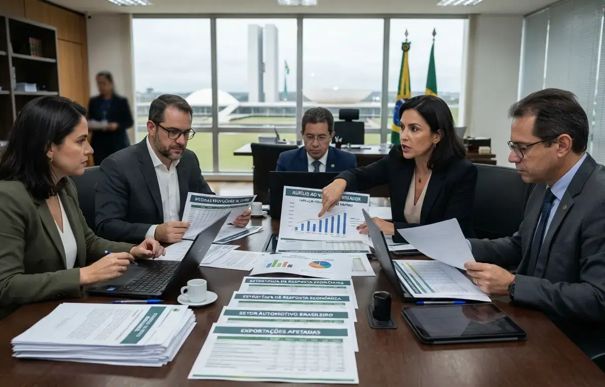 Governo prepara pacote de auxílio para setores impactados por novas tarifas dos EUA